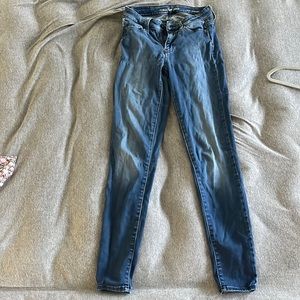 Calvin Klein Jeans - Size W26 - Dark Blue Skinny Jeans